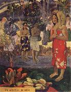 Paul Gauguin Ia Orana Maria oil painting artist